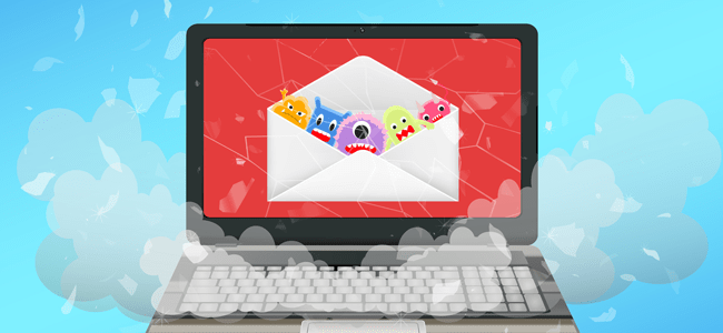 Riesgos asociados a archivos recibidos mediante email.