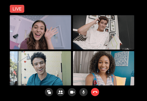 Ejemplo de videollamada, que se realizan a diario y por todo el planeta.