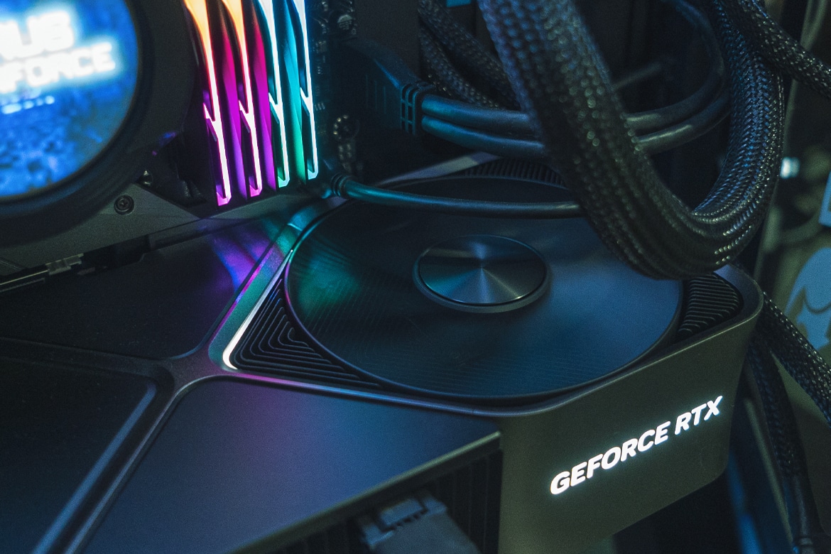 Tarjeta gráfica GeForce RTX.