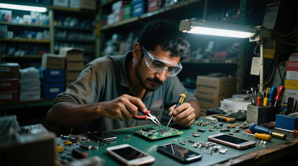 Reparación de móviles: un filón para las&nbsp;mafias