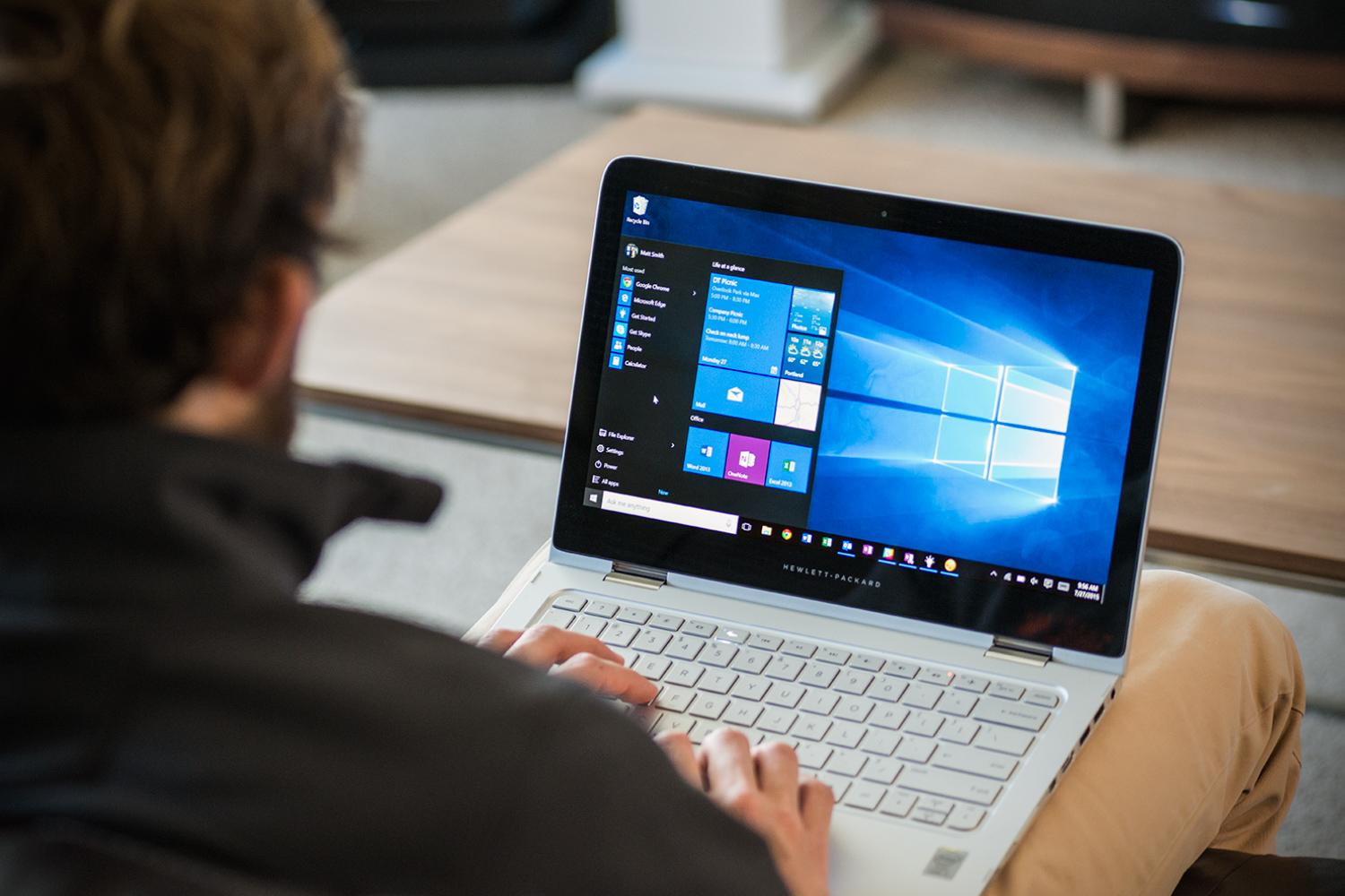 Ordenador portátil con Windows 10