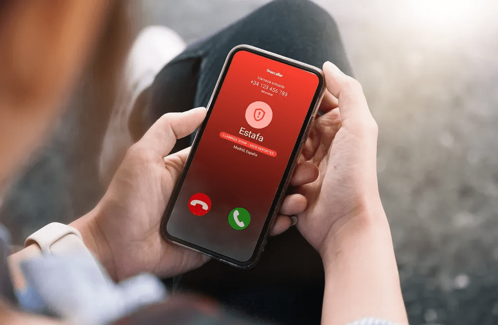 Intento de estafa a través de llamadas, SMS o aplicaciones de mensajería.
