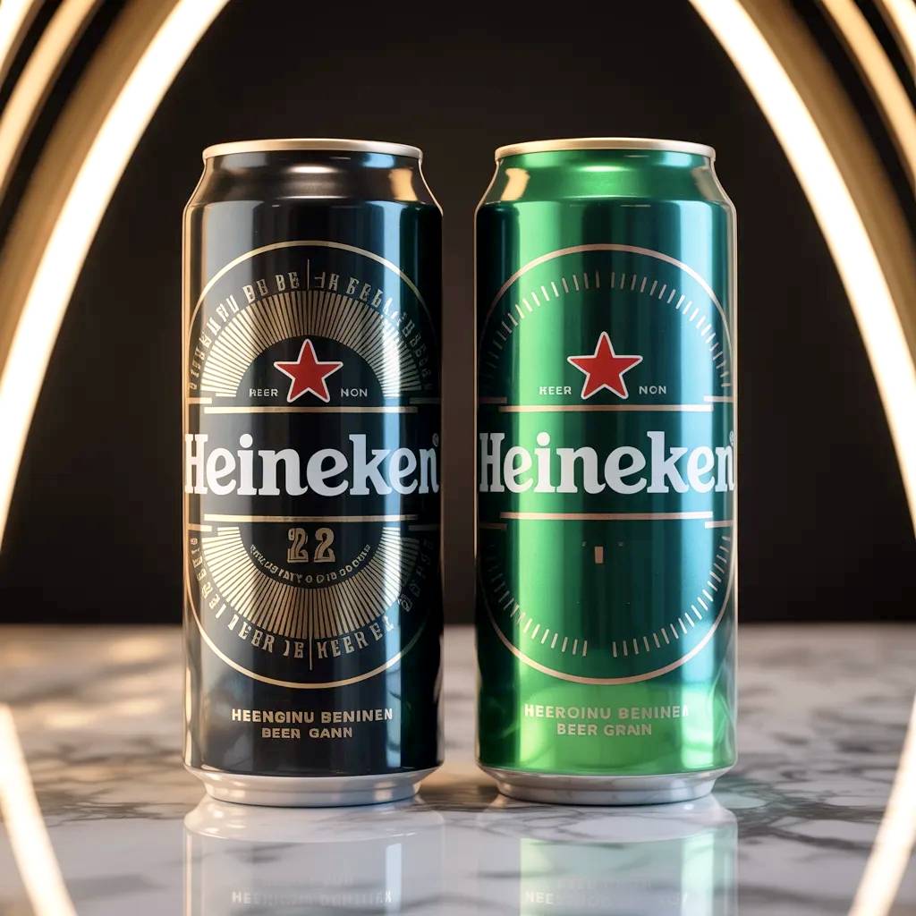 Heineken beers.