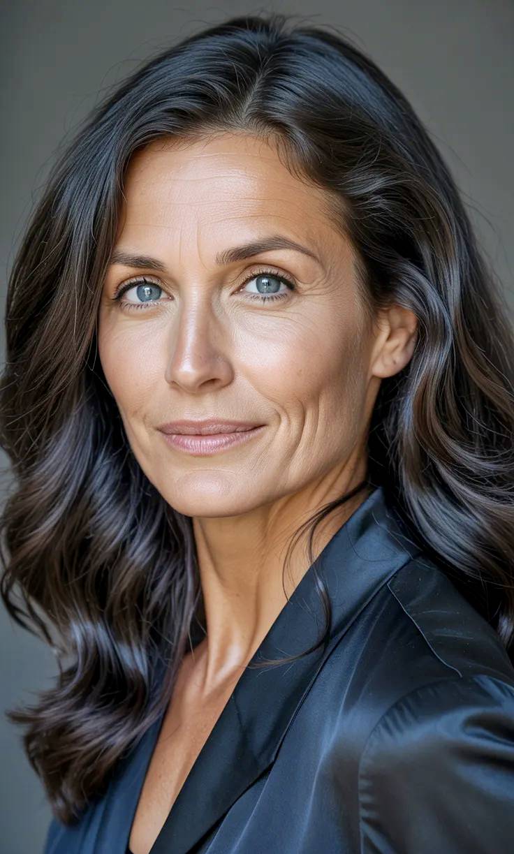 Mature female model.