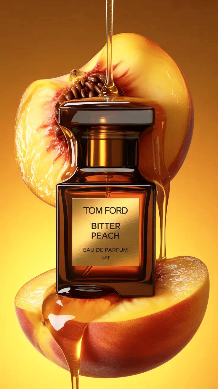 Tom Ford bitter peach eau de parfum.