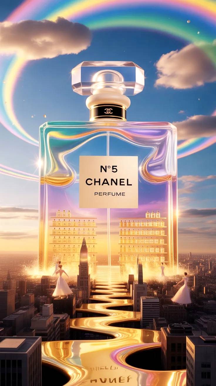 Promo Chanel Nº 5 monumental.