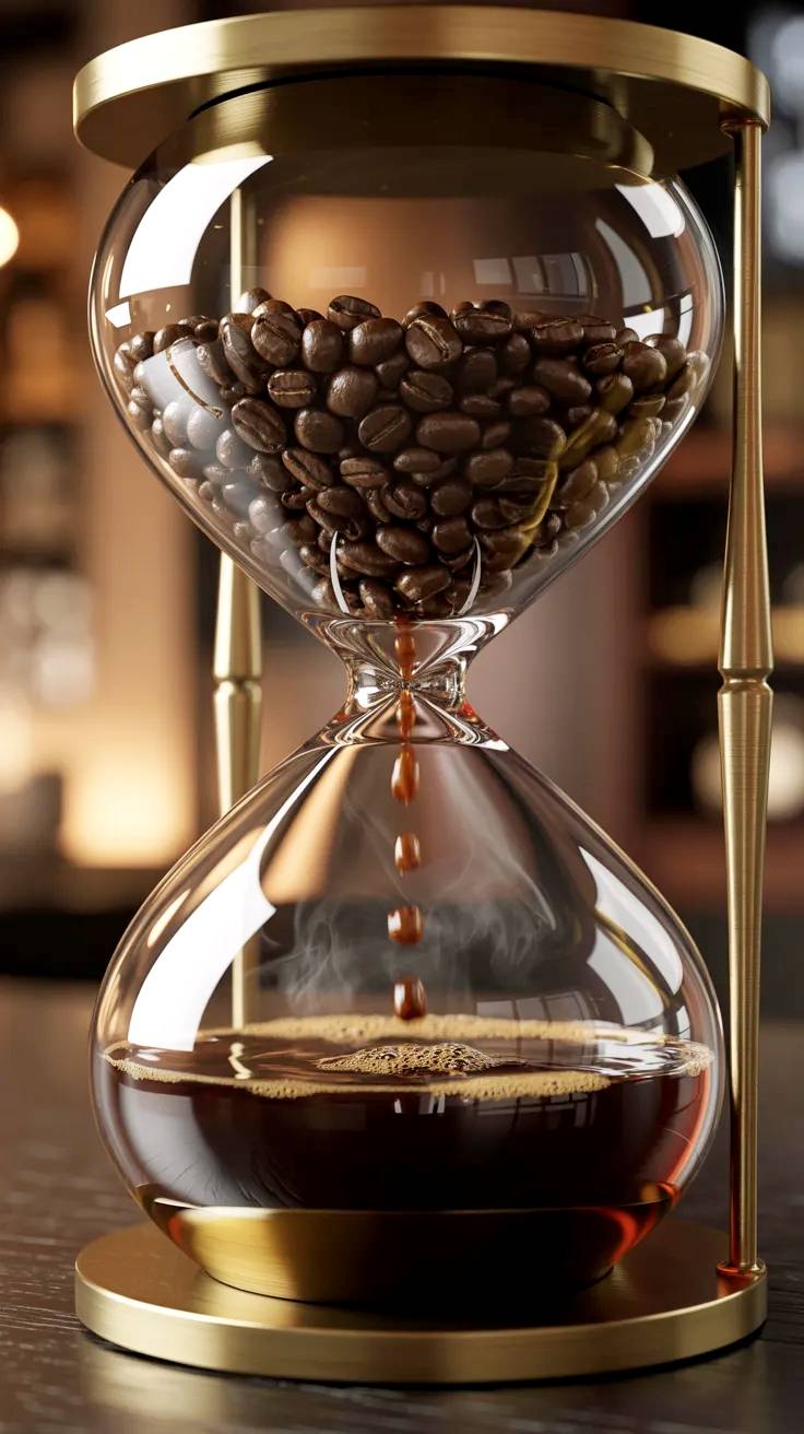 Café y tiempo.