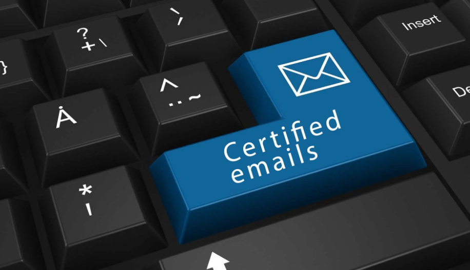 Envío de email certificado.