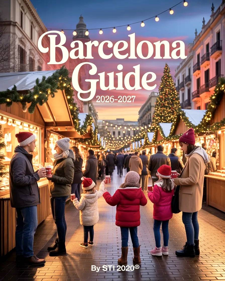 Portada Guía Barcelona Navidad 2026.