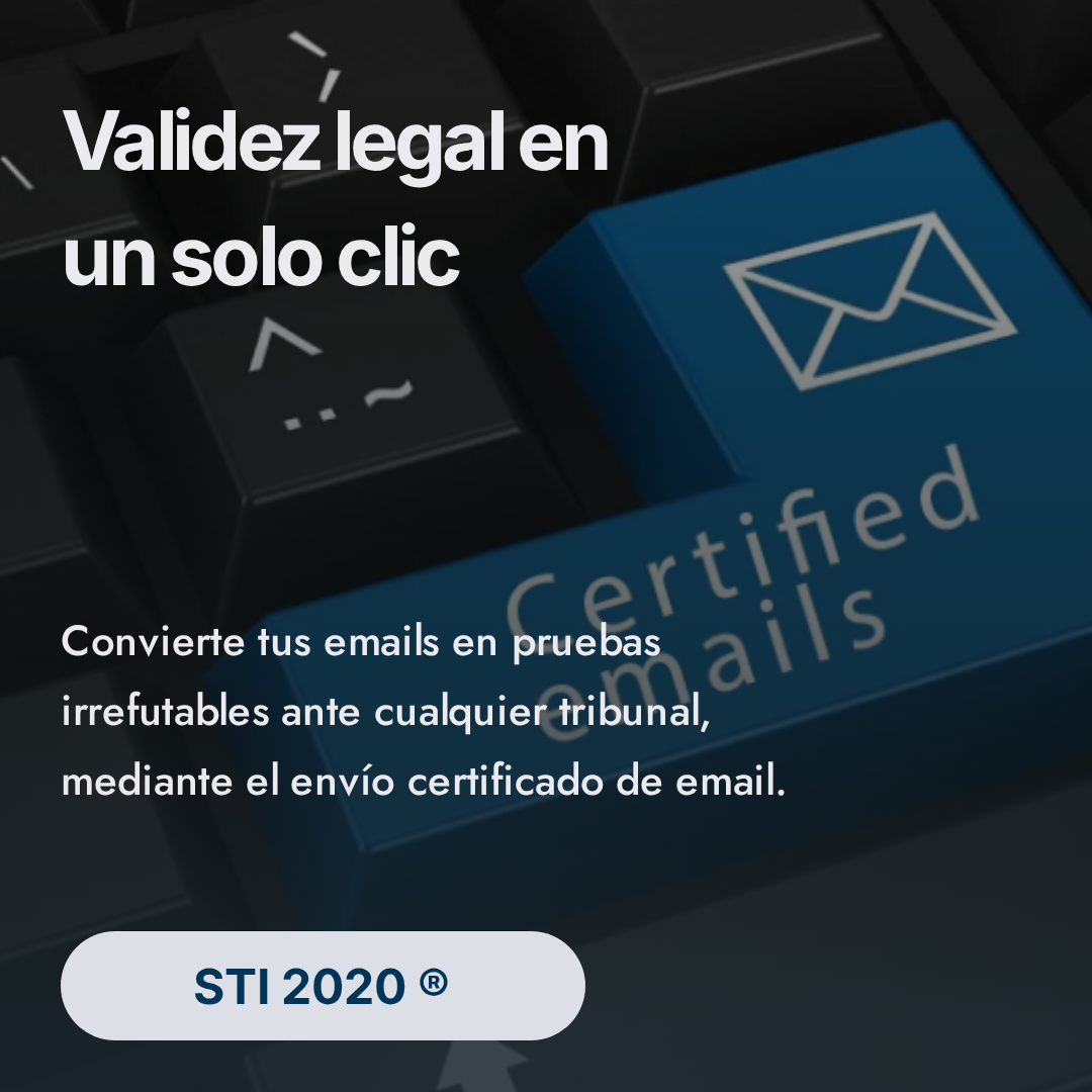 Validez legal en un solo clic.
