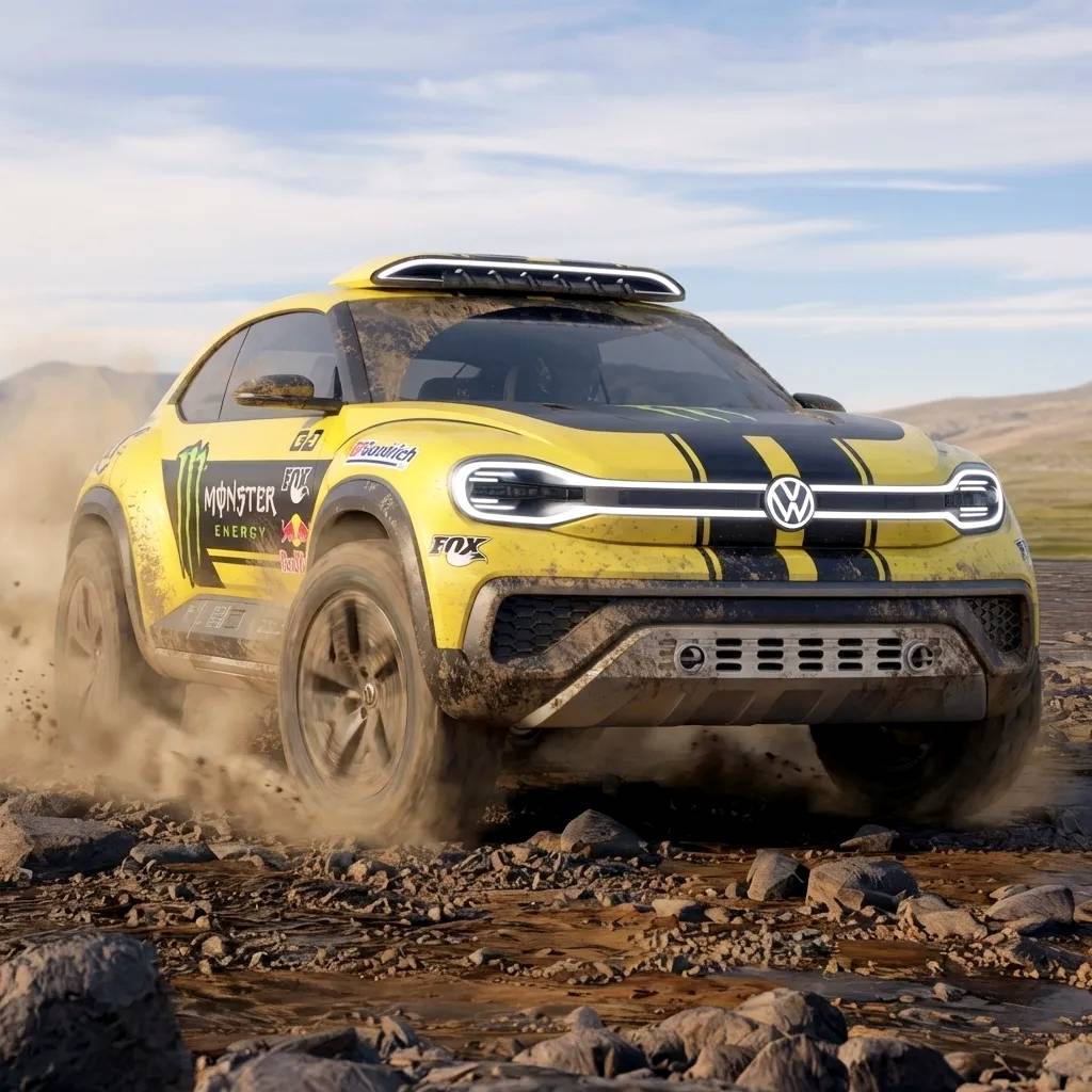 Volkswagen en rally extremo.