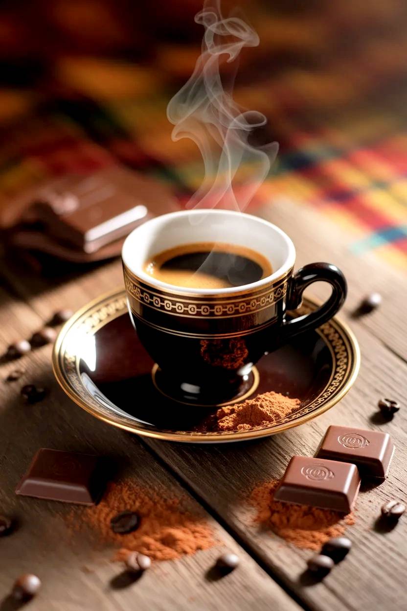 Café intenso.
