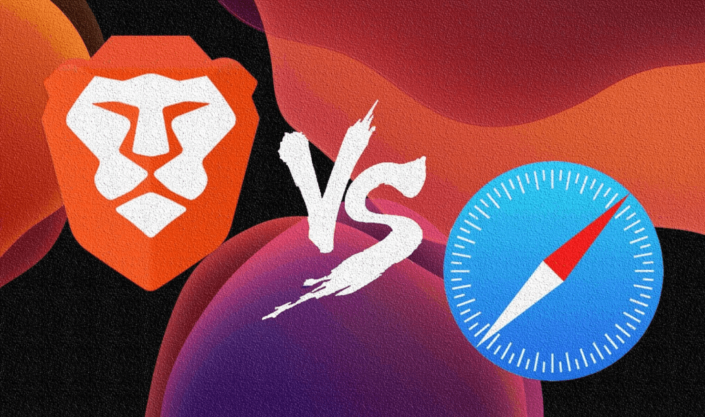 Lucha por la privacidad del usuario entre Brave y Safari.