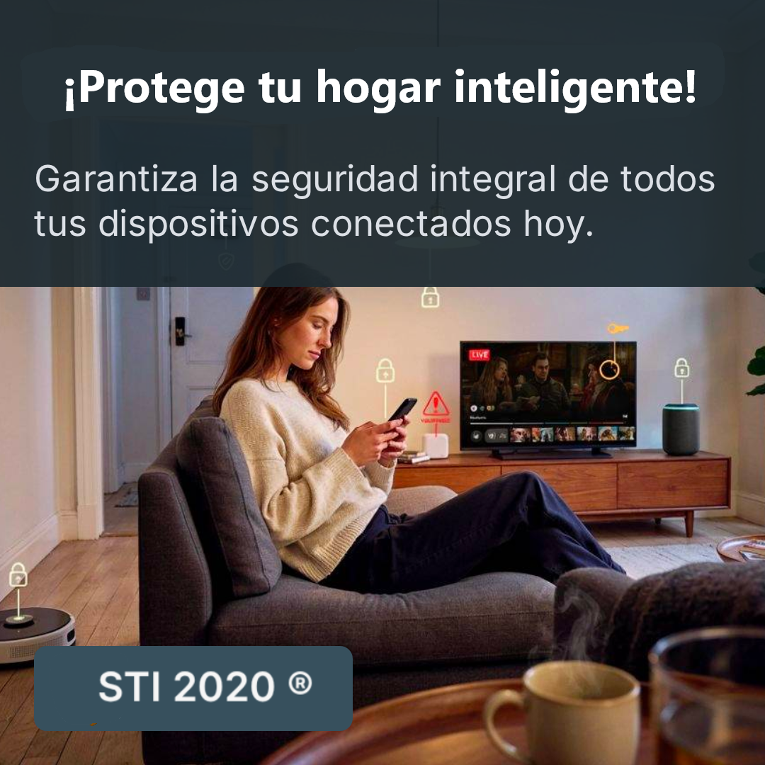 Protege tu hogar inteligente, hoy.